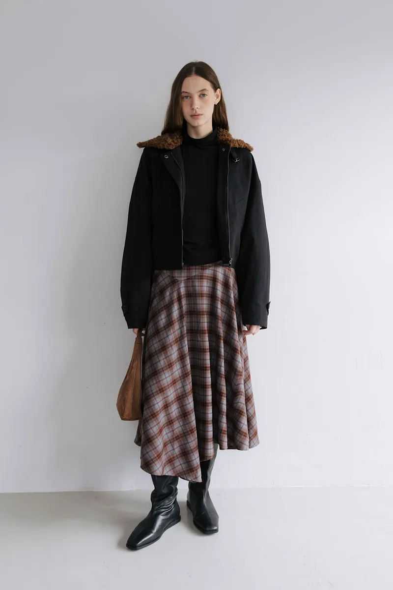 Studio Doe - Boa Collar Aviator Jacket