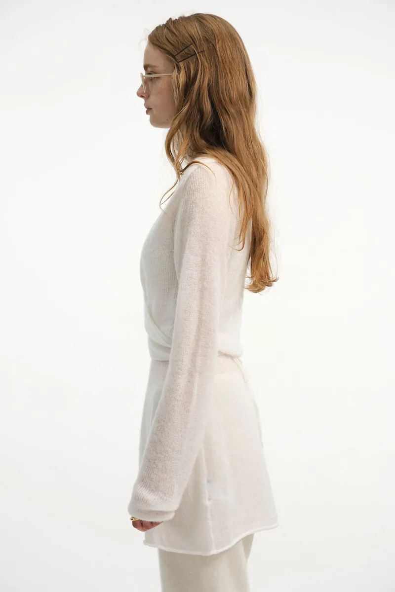 Studio Doe - Fine Wool Blend Knit Two-Piece Set