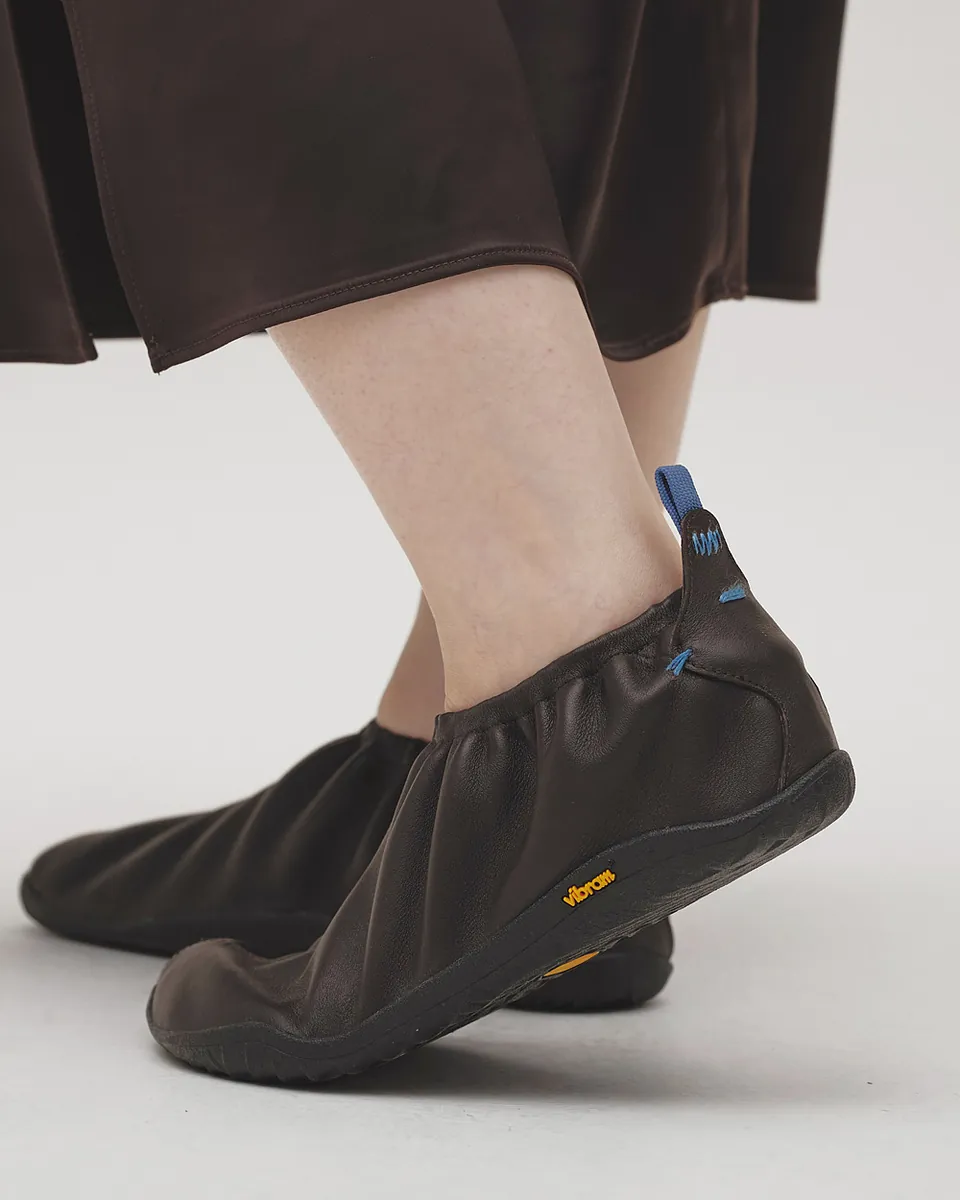 [秋季新品預訂] Vibramsole Leather Mockshoes
