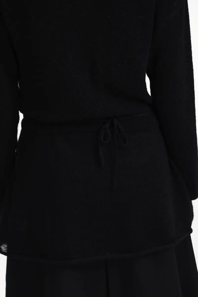 Studio Doe - Fine Wool Blend Knit Two-Piece Set
