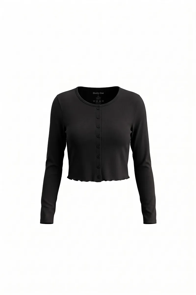 Studio Doe - Perfect Fit Cropped Cardigan