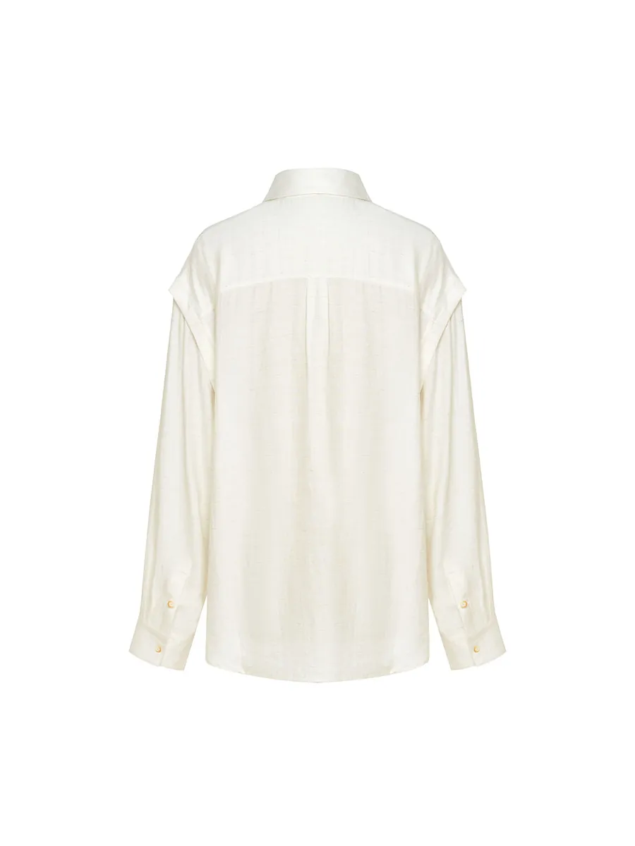 Studio Doe - Layered Panel Textured Shirt