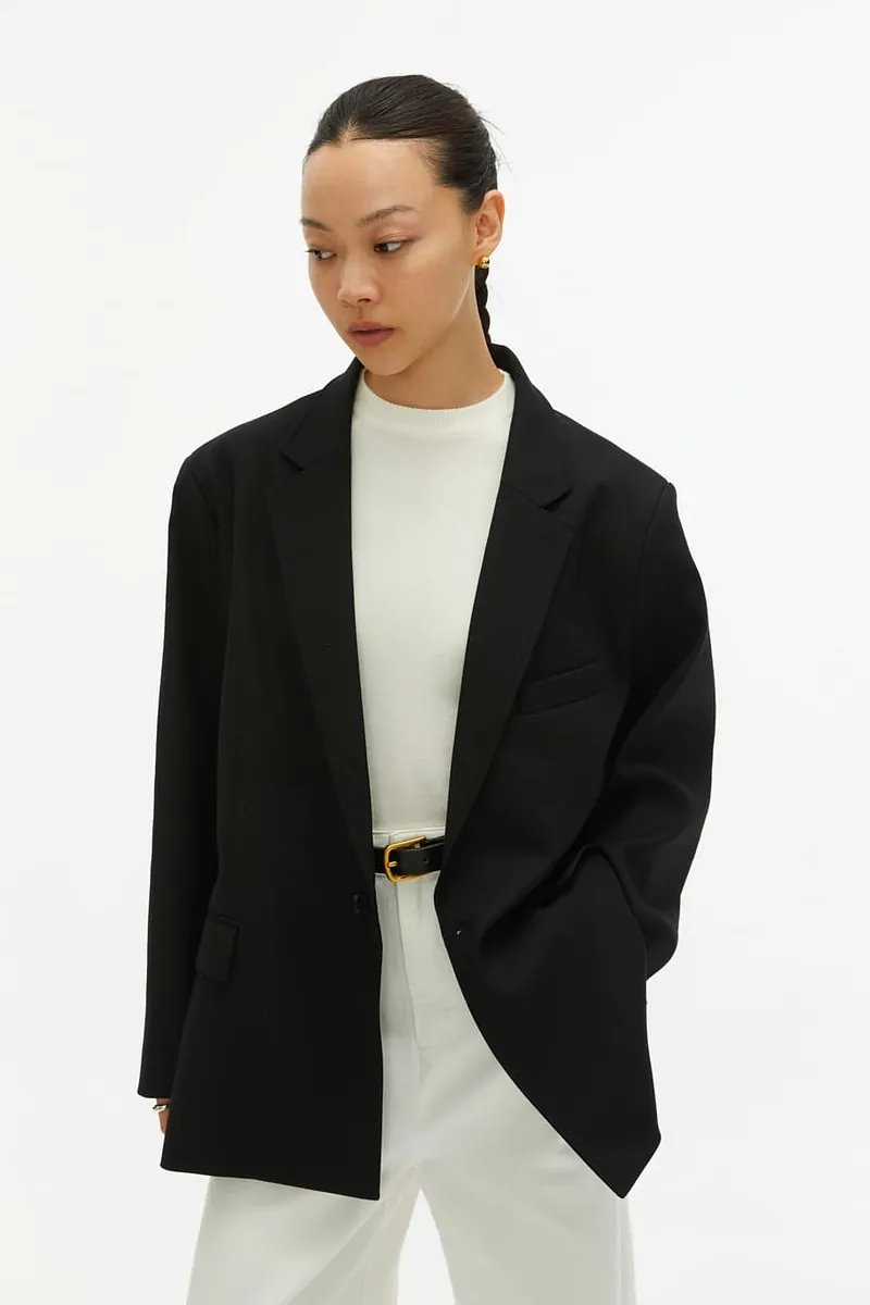 Studio Doe - Classic Gender Free Single-Breasted Oversized Blazer