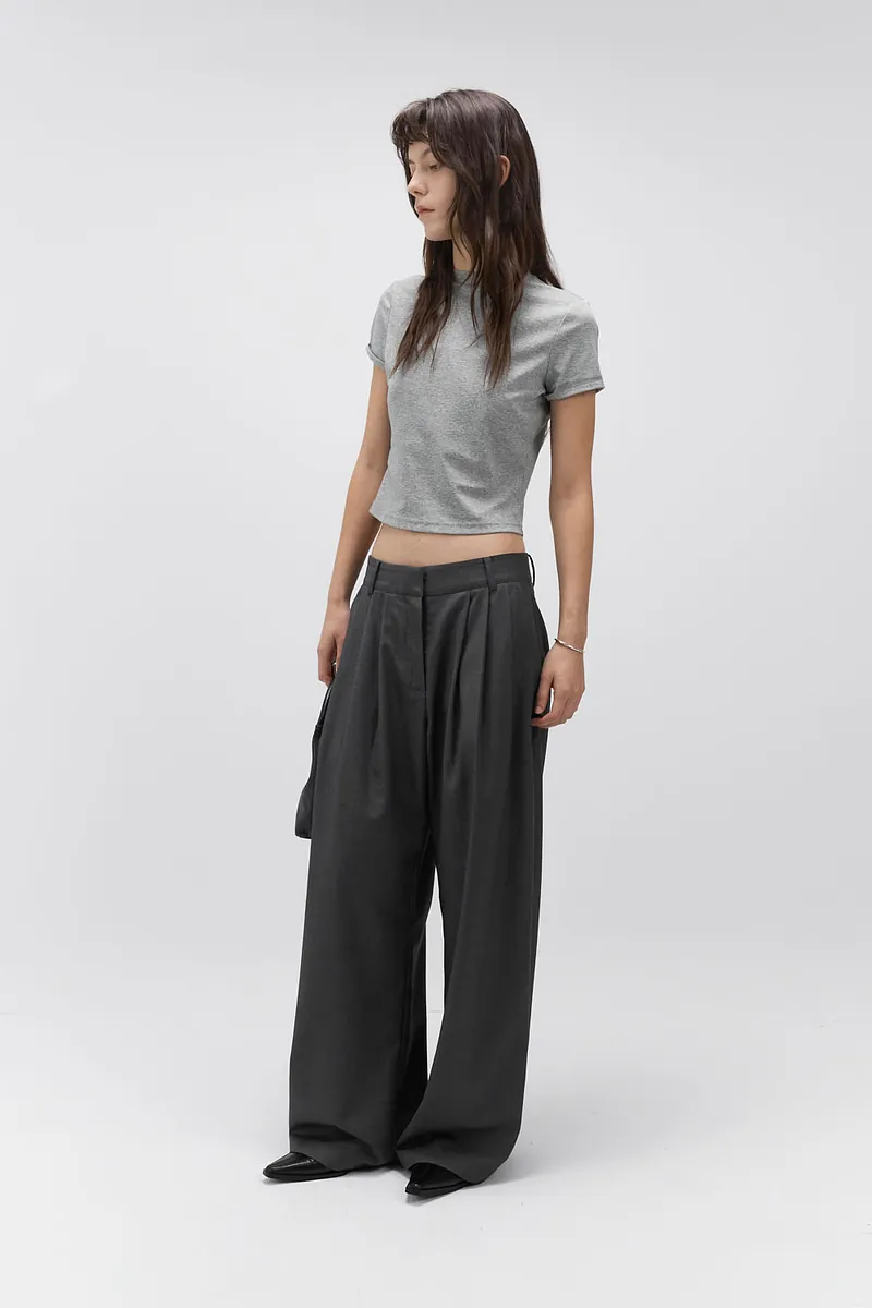 匹馬棉極簡小立領Tee 2.0