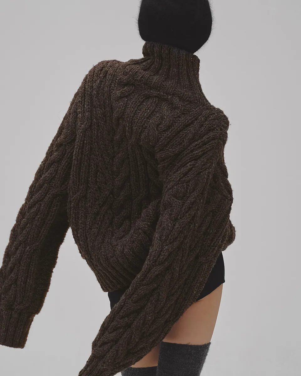 [PRE-ORDER] TODAYFUL - Volume Handknit Cardigan