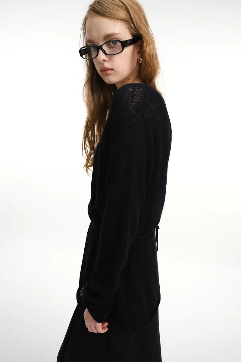 Studio Doe - Fine Wool Blend Knit Two-Piece Set