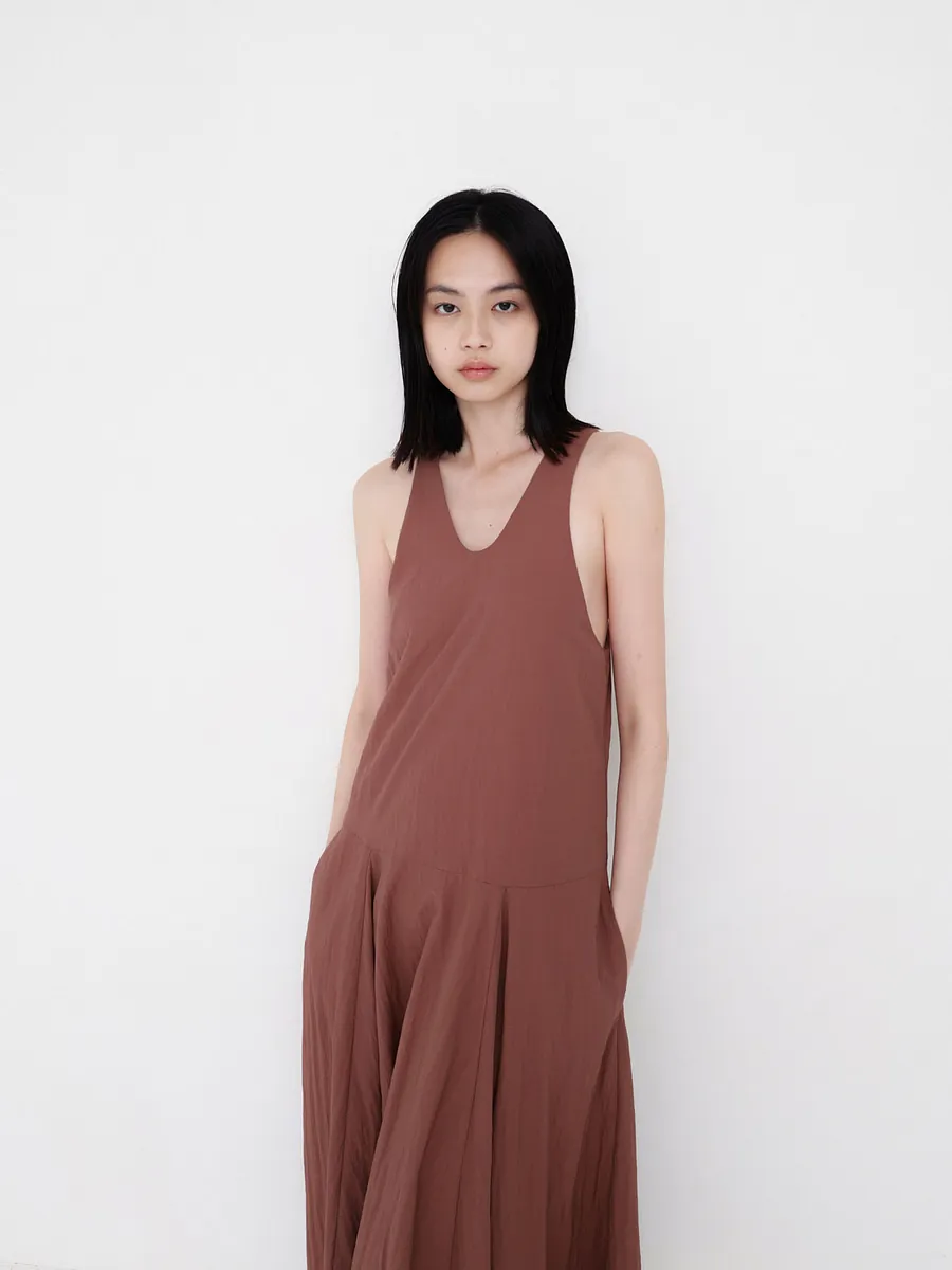 Studio Doe - Low Waist Panel Flared Dress