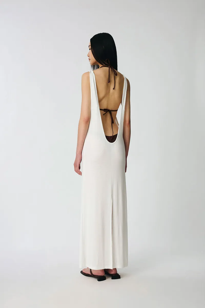Studio Doe - Doe：Molly Tencel Backless Cover-Up Dress