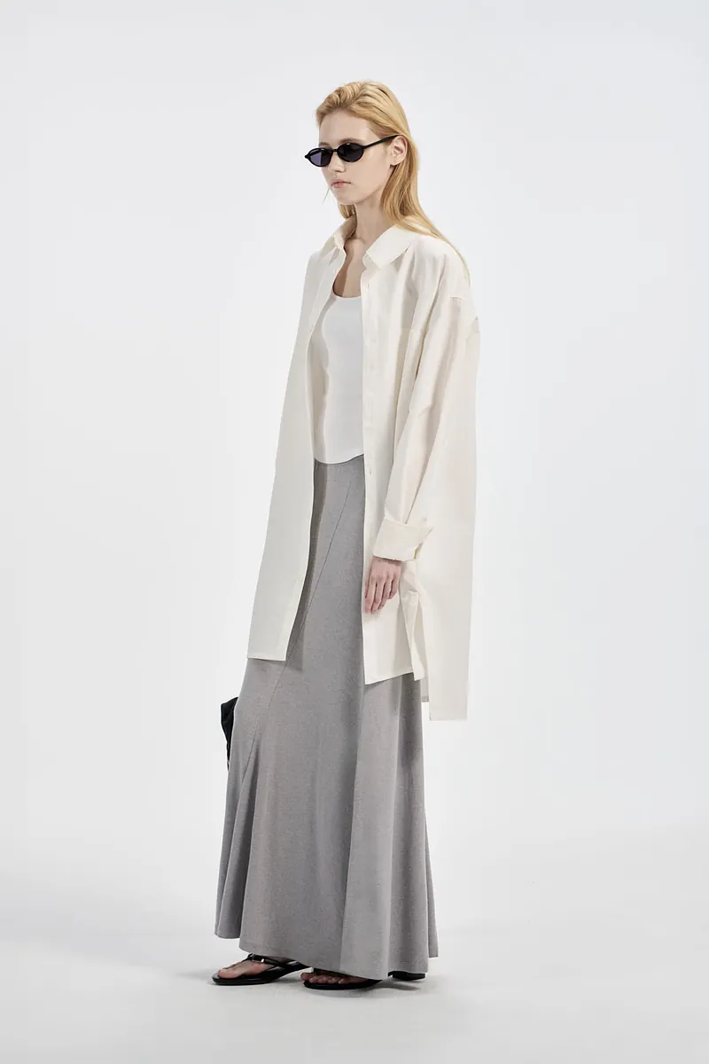 Studio Doe - Asymmetrical Knit Skirt