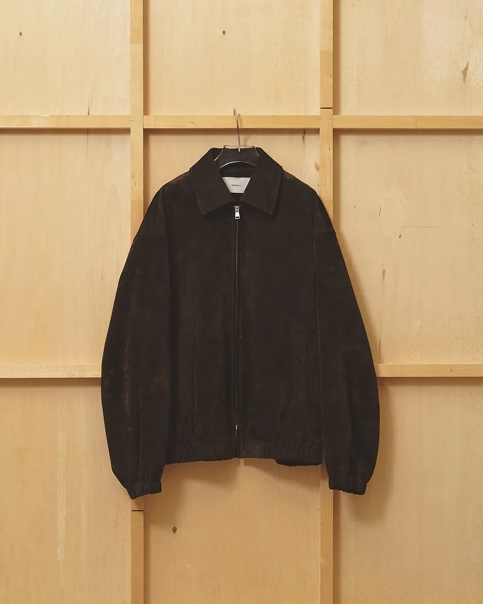 [PRE-ORDER] TODAYFUL - Suede Zip Blouson