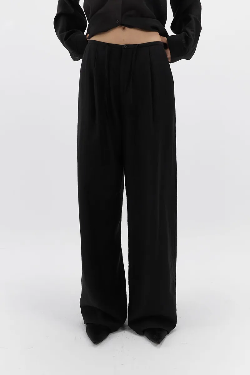 Studio Doe - Textured Drawstring Trousers