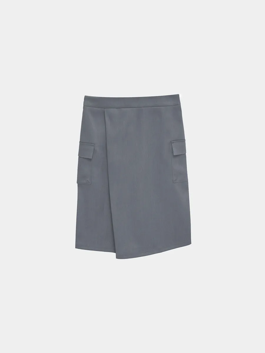 Studio Doe - Structured Pleated Knee-Length Skirt