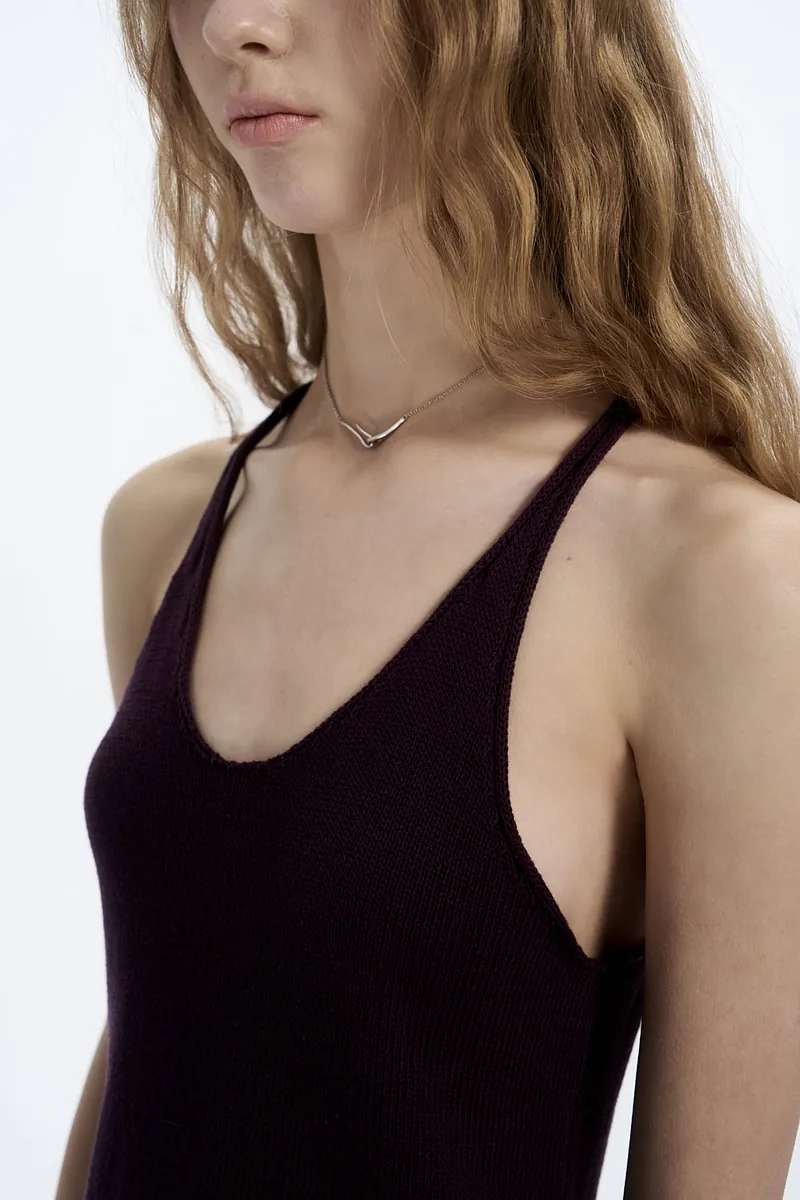Studio Doe - Rolled Edge Knitted Tank Top