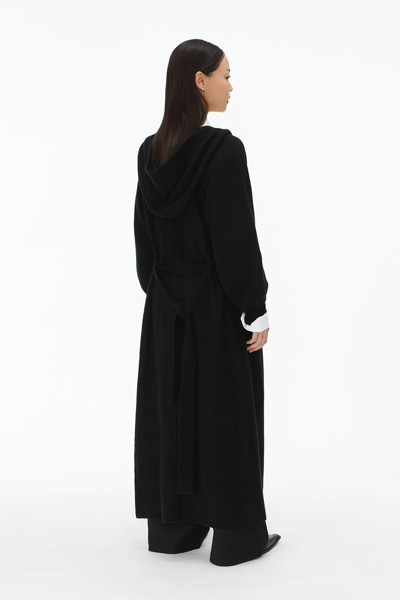 Studio Doe - Knit Puff Sleeve Long Coat