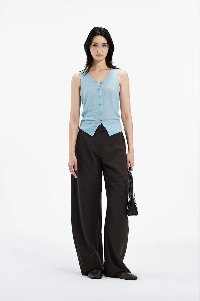 Studio Doe - Mohair Sleeveless Cardigan