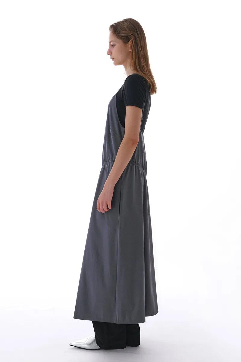 Studio Doe - Diagonal Shirred Strap Dress
