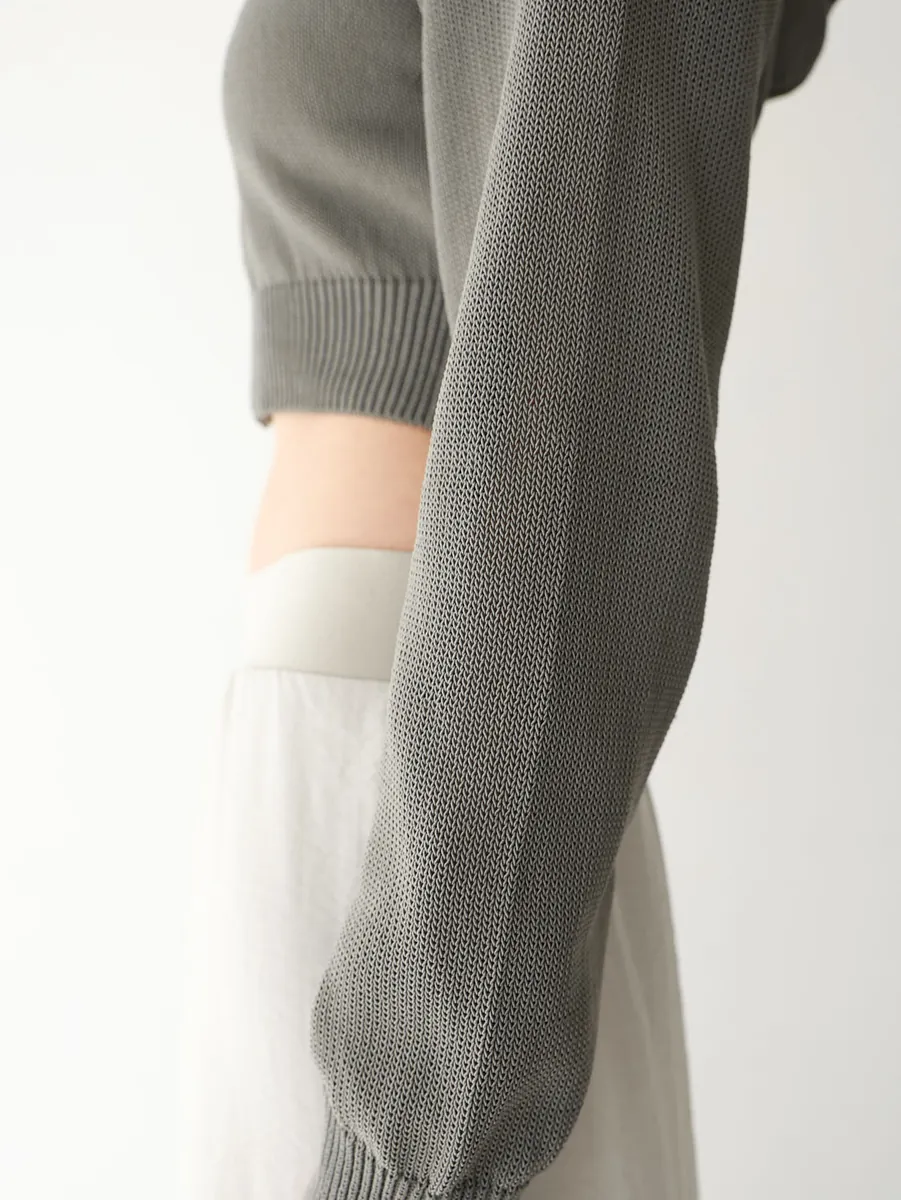 Studio Doe - Cool Gauze Hooded Short Cardigan