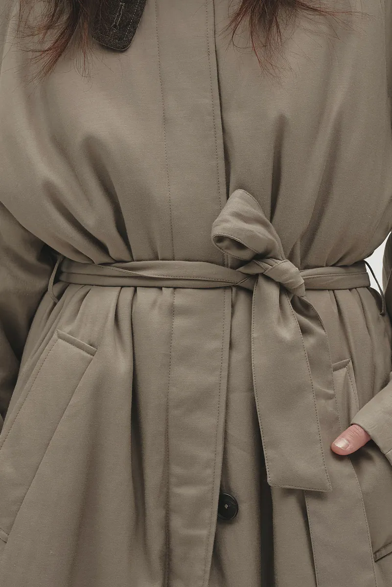 [冬季新品預訂] Padding Raglan Coat