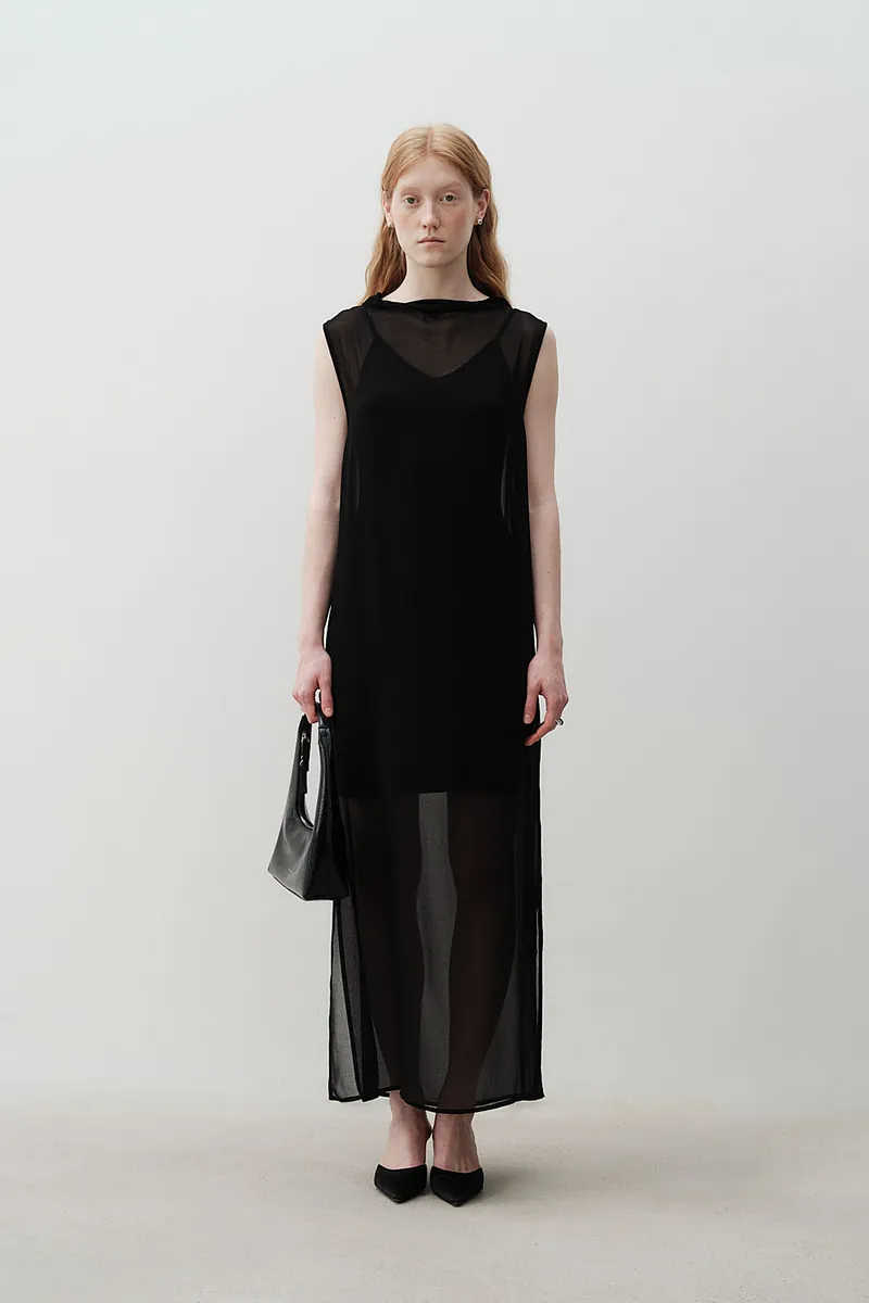Studio Doe - Twisted Neck Two-piece Dress