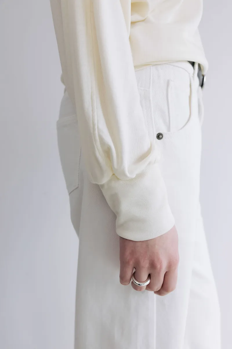 Studio Doe - Puff-sleeve Turtleneck Pullover