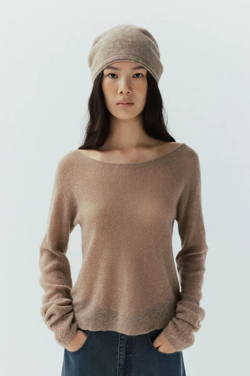 Studio Doe - Cashmere Double-Layer Slouchy Beanie