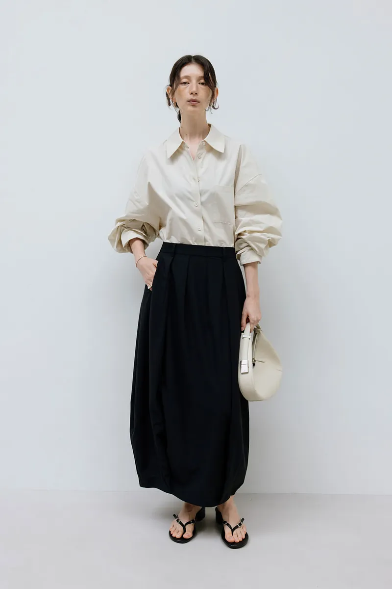 Studio Doe - Folded Sleeve Cocoon Shirt