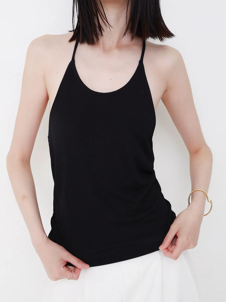Studio Doe - Piped Layering Halter Tank Top