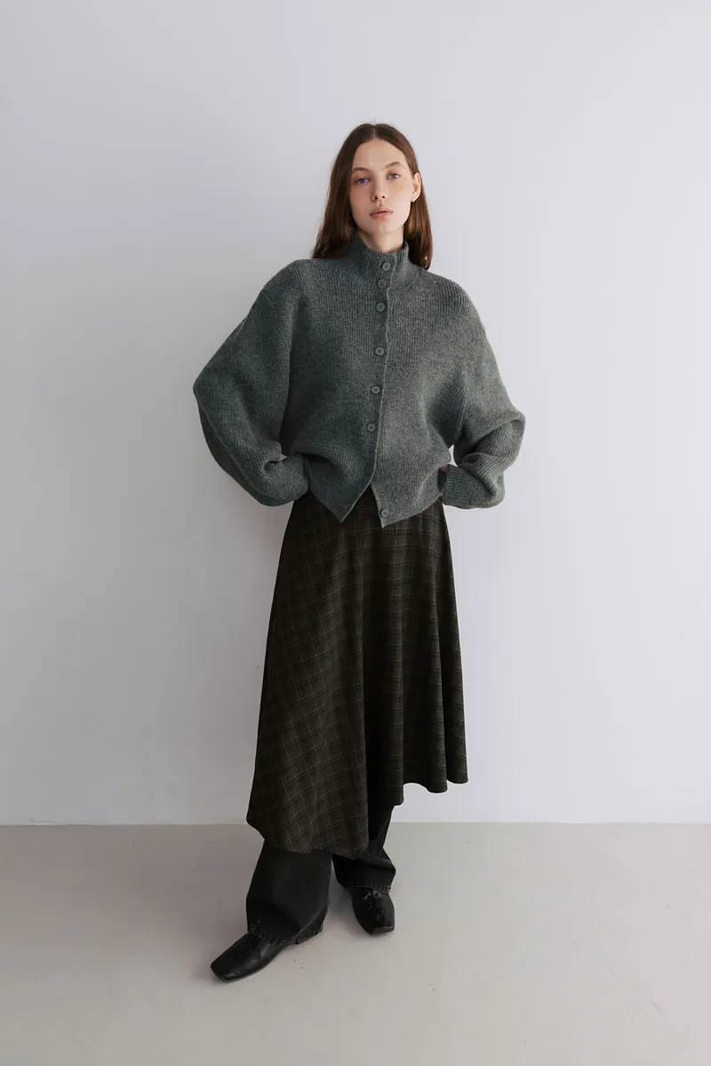 Studio Doe - Stand Collar Cardigan