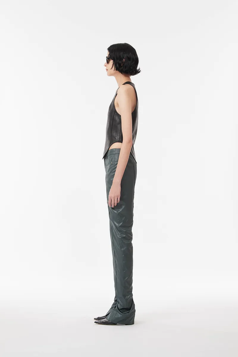 MN - Low Rise Tapered Trousers