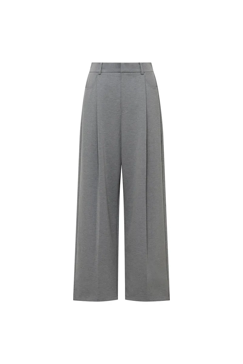 Studio Doe - Gender Free Wool-like Tuck Trousers