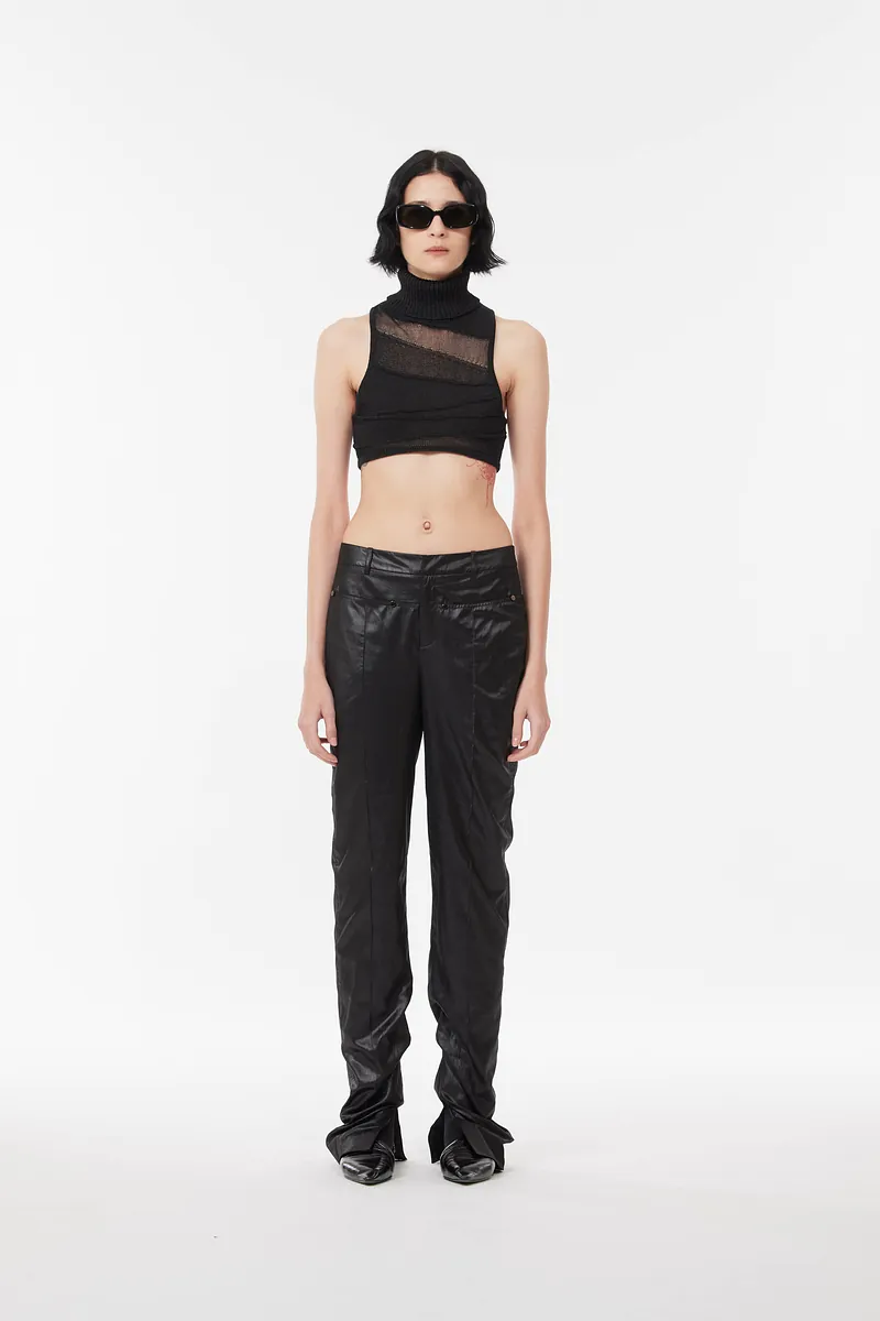 MN - Low Rise Tapered Trousers