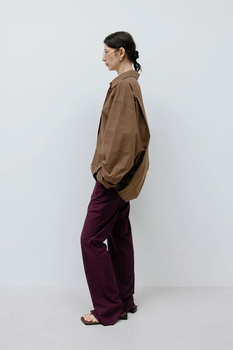 Studio Doe - Folded Sleeve Cocoon Shirt