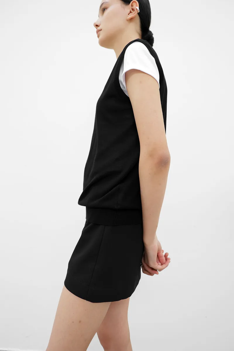 Studio Doe - Diagonal Gathered Boxy Skort
