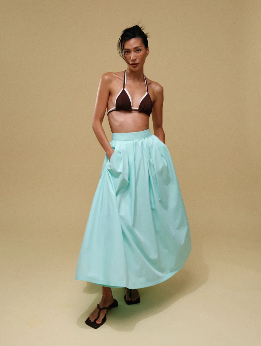 Studio Doe - Doe：Molly Relaxed Gathered Flared Skirt