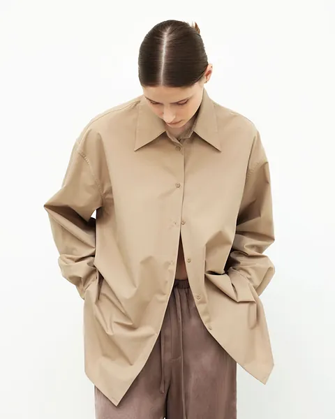 Studio Doe - Classic Drop Shoulder Wrinkle-Resistant Shirt