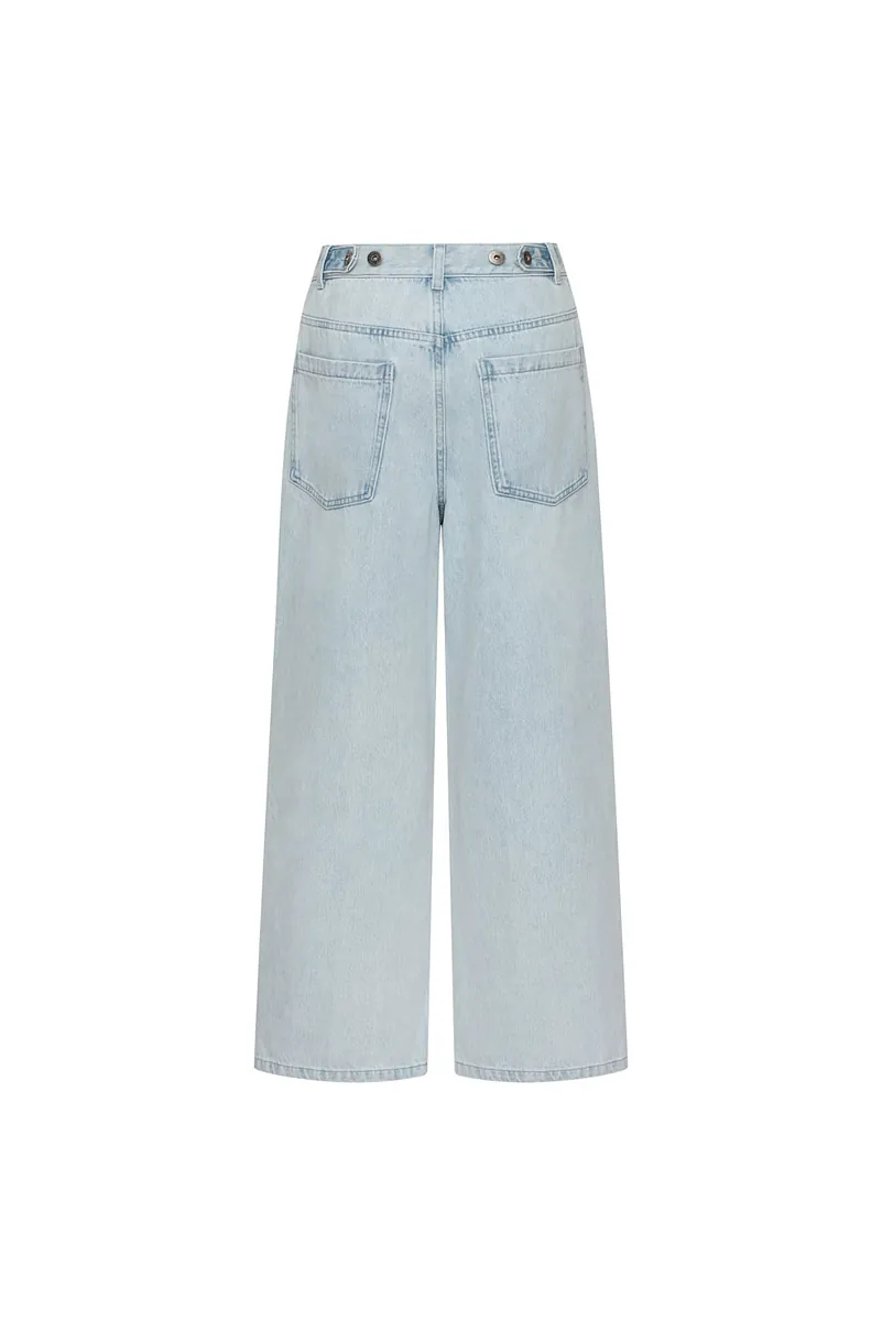 Studio Doe - Adjustable Waist Denim Pants