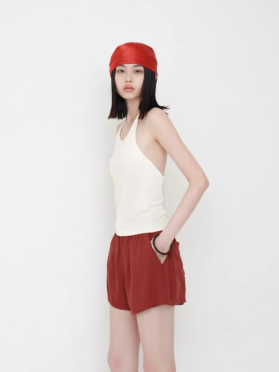 Studio Doe - Piped Layering Halter Tank Top