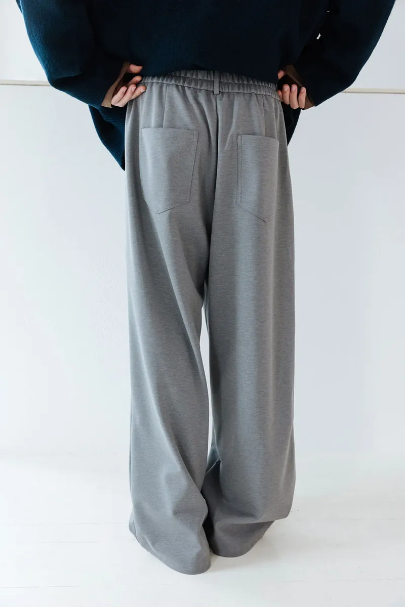 Studio Doe - Gender Free Wool-like Tuck Trousers
