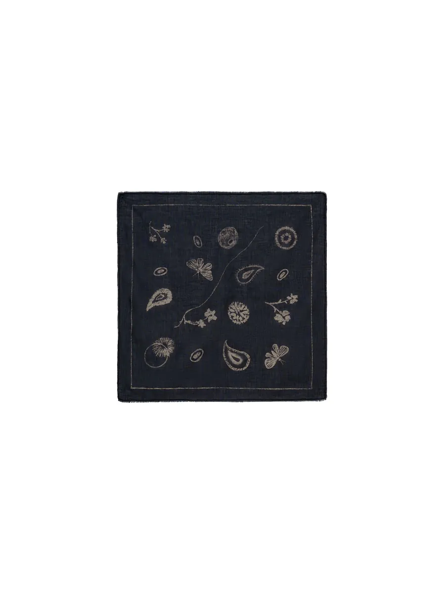 Studio Doe - Cotton Tie-Dye Print Square Scarf