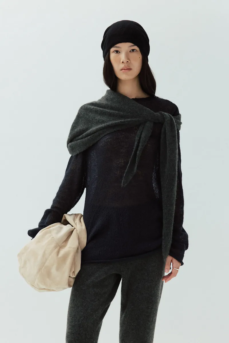 Studio Doe - Cashmere Double-Layer Slouchy Beanie