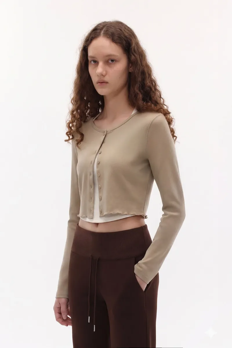 Studio Doe - Perfect Fit Cropped Cardigan
