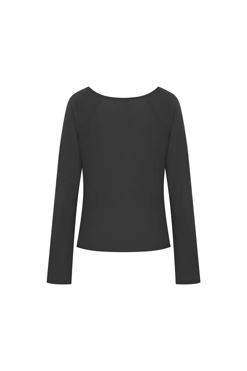 拉克蘭純棉寬領Tee