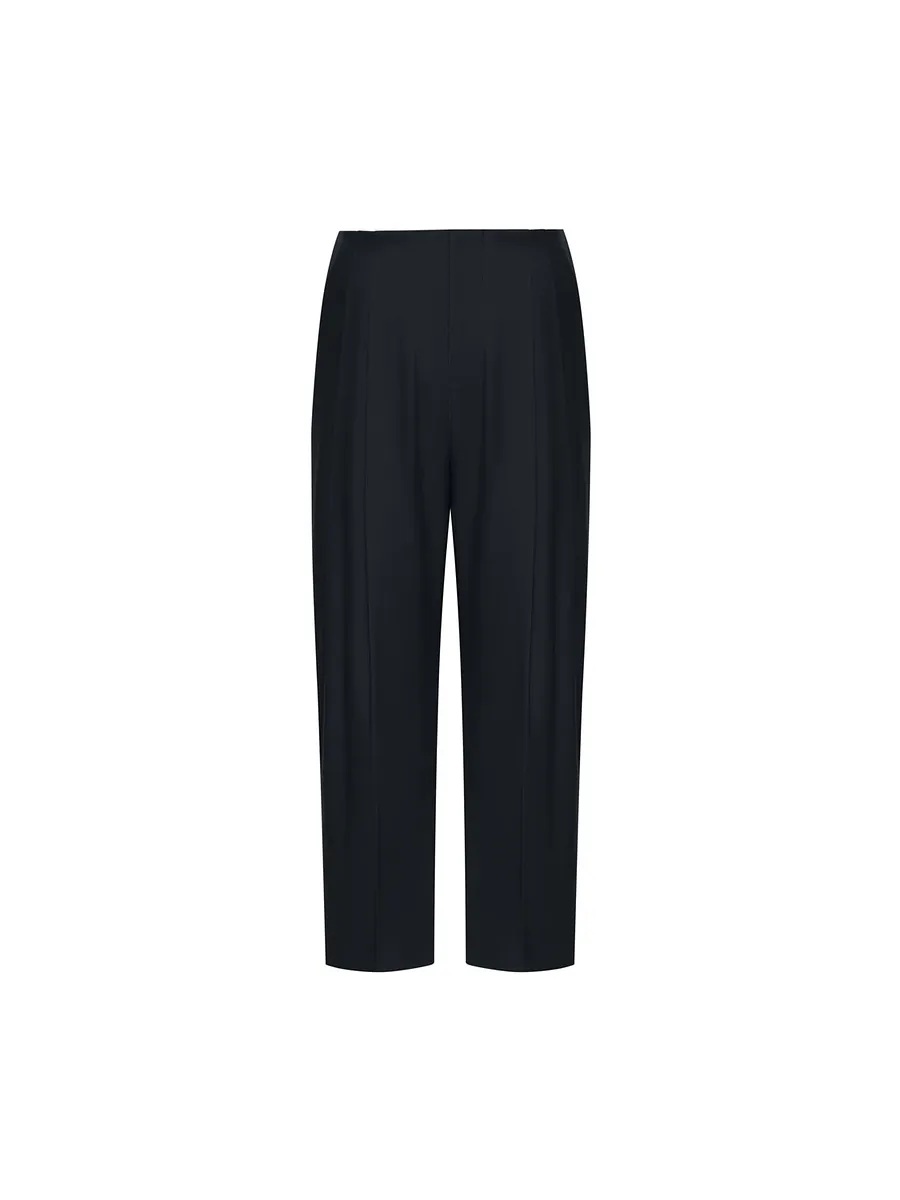 Studio Doe - Mid-Rise Tapered Cropped Trousers