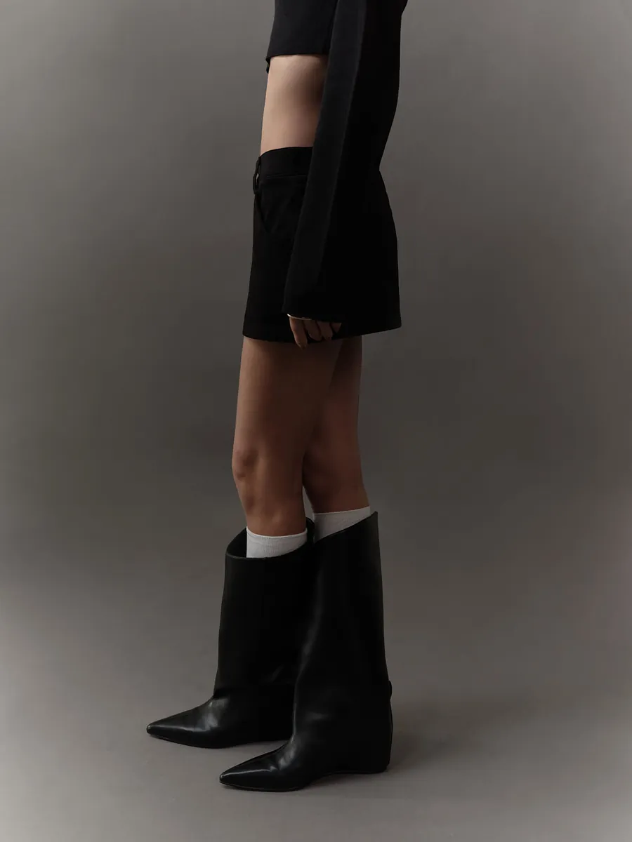 Studio Doe - Doe：Molly Faux Suede Skort