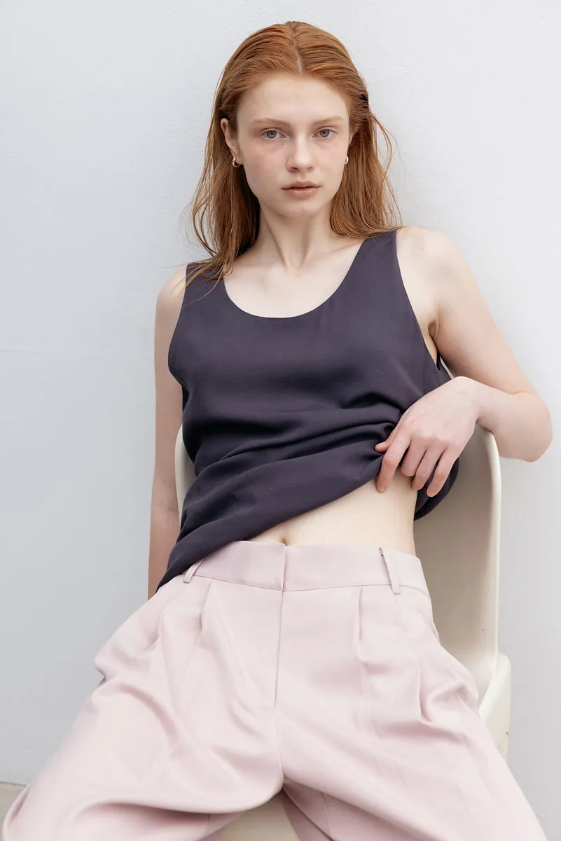 Studio Doe - Three-Tuck Low-Rise Wide Pants 3.0
