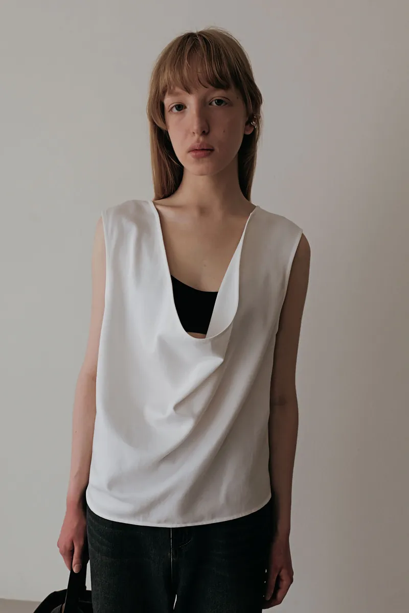 Studio Doe - Reversible Draped Neck Tank Top