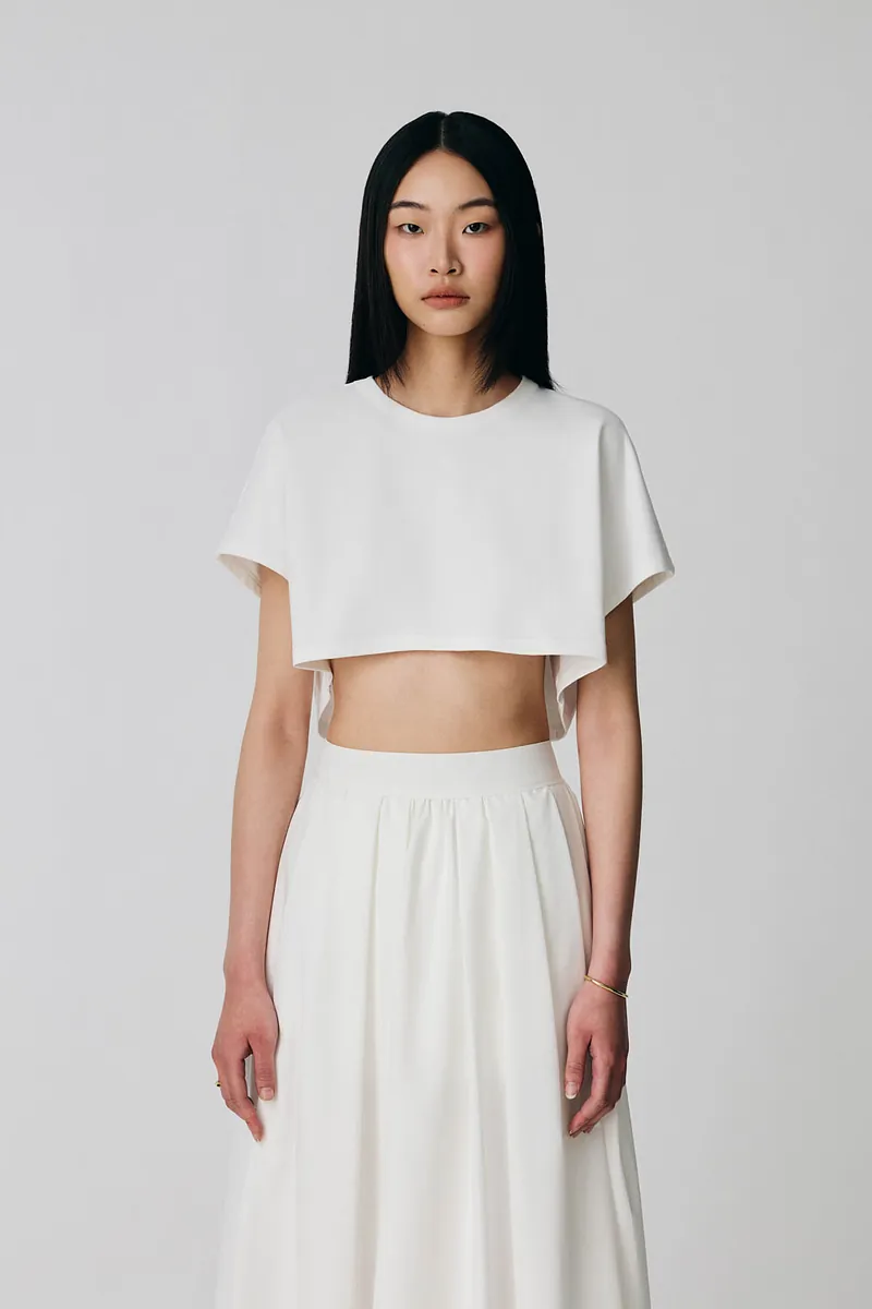 Doe：Molly 連袖寬短Tee