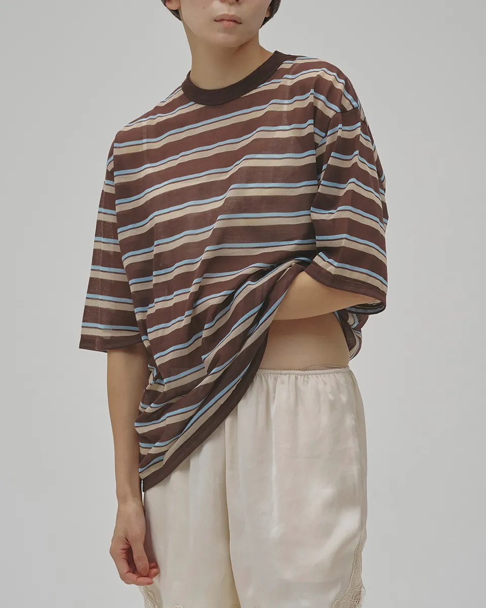 Sheer Border T-shirt