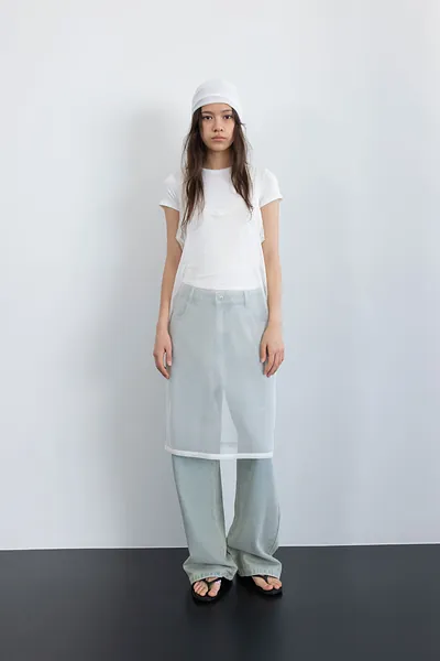Studio Doe - Sheer Side Slit Long Tank Top