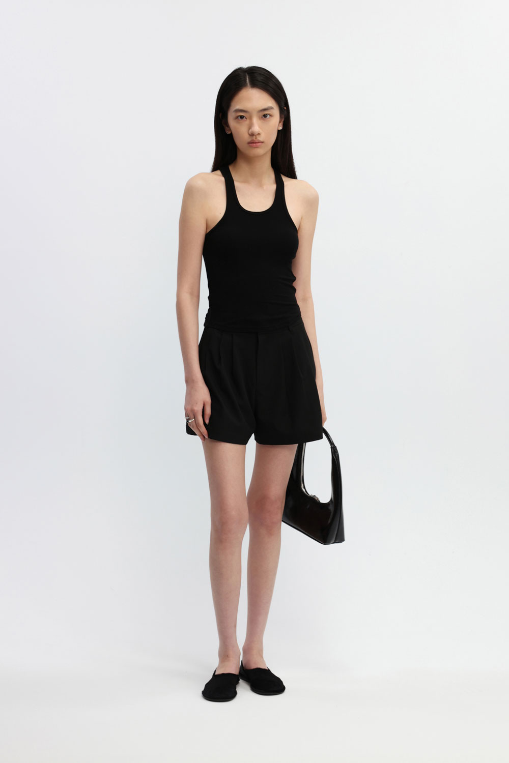 Gender Free Wrinkle-Resistant Three-Tuck Shorts (Women)